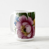 Mug Porcelain Inspired Floral (Devant gauche)