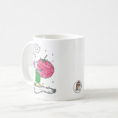 Mug Porcelet - Tomate (Devant gauche)