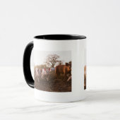 Mug Porcelets dans la basse-cour (Devant gauche)