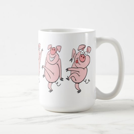 Mug Porcs de danse (Droite)