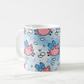 Mug porcs volants (Devant gauche)