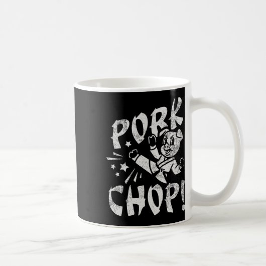 Mug Pork Chop Sarcatic Karate Pig (Droite)