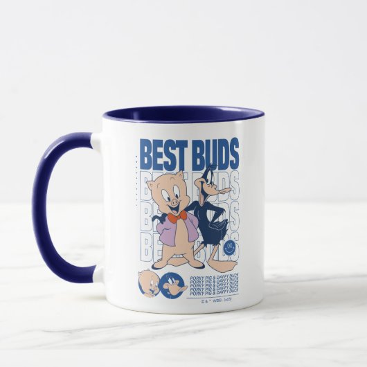 Mug Porky Pig & DAFFY DUCK™ Best Buds (Gauche)