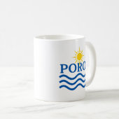 Mug POROS Grèce, Sun Waves (Devant droit)