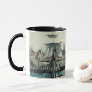Mug Port à Calais par Manet, Art de l'Impressionnisme 