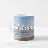 Mug Port Aransas Beach Sunset Texas Photography (Devant gauche)