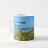 Mug Port Aransas Texas Beach Grass Photographie (Devant gauche)