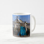 Mug Port de Saint-Vaast-la-Hougue en France (Devant droit)