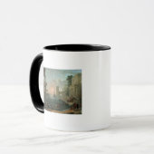 Mug Port maritime avec l'embarquement (Devant gauche)