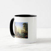 Mug Port maritime avec l'embarquement de St Ursula (Devant gauche)