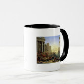 Mug Port maritime avec l'embarquement de St Ursula (Devant droit)