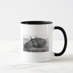 Mug Port Orford, vue de l'Orégon de la côte de roche