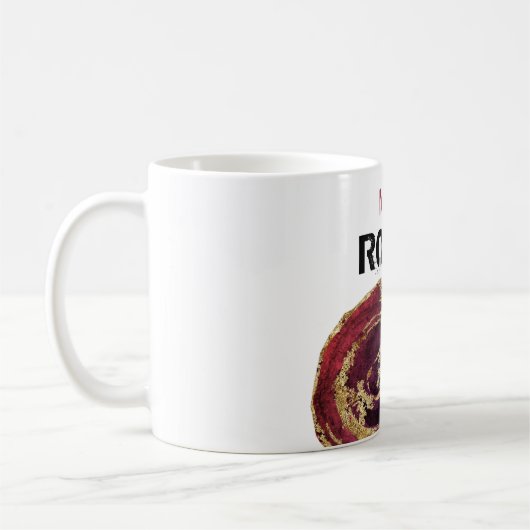 Mug *~* Portable de Parties scintillant en pierre de t (Gauche)