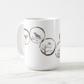 Mug Portail du passage à niveau du café (Devant gauche)