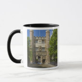 Mug Portail du Trinity College et rangées de vélos, (Gauche)