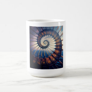 Mug Portail En Étoiles En Bois Sur L'Eau