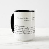 Mug Porte 3 de Baldur inspirée (Devant gauche)