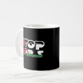 Mug Porte - clé acrylique (Devant gauche)