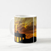 Mug Porte de Brandebourg, Berlin, Allemagne (Devant gauche)