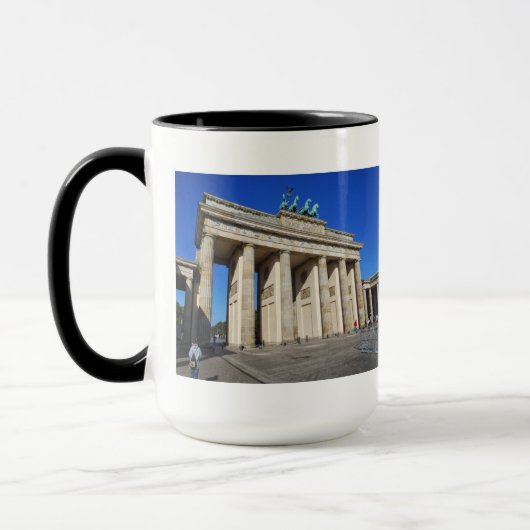 Mug Porte de Brandebourg, Berlin, Allemagne (Gauche)