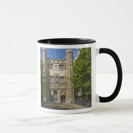 Mug Porte de Trinity College et rangées de bicyclettes (Droite)