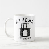 Mug Porte d'Hadrien (Arche d'Hadrien), Athènes, Grèce (Gauche)