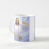 Mug Porte du Ciel Jésus (Devant gauche)