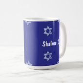 Mug Porte Mat à dire Shalom (Devant droit)