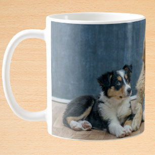 Mug Porte-photo de chien personnalisé
