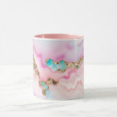 Mug Porte rose clair Marbre Collection populaire (Centre)