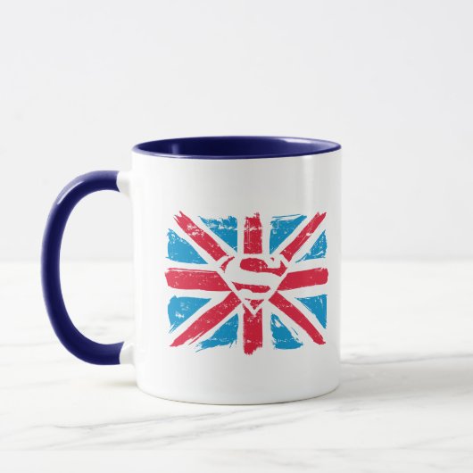 Mug Porté S-Shield sur le drapeau (Gauche)