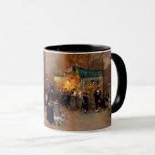 Mug Porte Saint Martin à Noël à Paris (Devant droit)