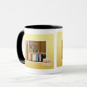 Mug Porte secrète de déclenchement de pièce (Devant gauche)