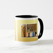 Mug Porte secrète de déclenchement de pièce (Devant droit)
