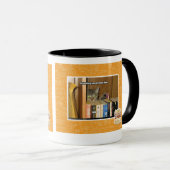 Mug Porte secrète de déclenchement de pièce (Devant droit)