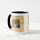 Mug Porte secrète de déclenchement de pièce (Devant gauche)