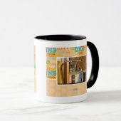 Mug Porte secrète de déclenchement de pièce (Devant droit)