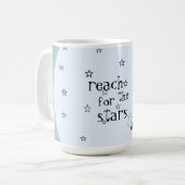 Mug Portée pour les étoiles inspirées (Devant gauche)