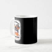 Mug Porter Orange Pour Mon Père Ms Multiple Sclerosis  (Devant gauche)