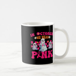 Mug Porter Pink Breast Cancer Guerrier mignon Fantôme