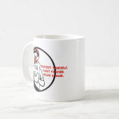 Mug Porter un modèle de Riveter Masque (Devant gauche)