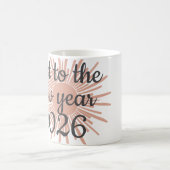 Mug Porter un toast à la nouvelle année  (Centre)