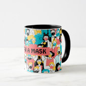 Mug Porter Une Musique De Masque (Devant droit)