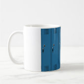 Mug Portes bleues de casier (Gauche)