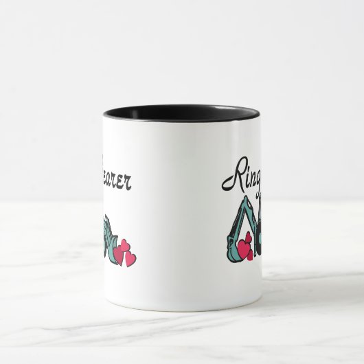 Mug Porteur de bague Backhoe (Centre)