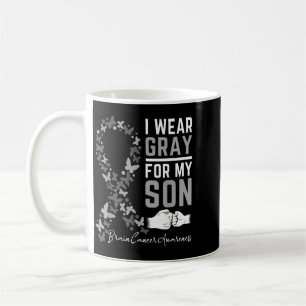 Mug Portez du gris pour les cadeaux de sensibilisation