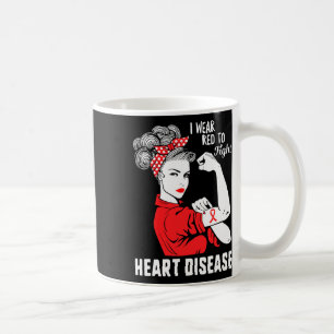 Mug Portez du rouge pour combattre les maladies cardia