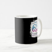 Mug Portez du sarcelle violet pour quelqu'un que vous (Devant droit)