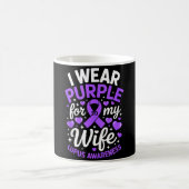 Mug Portez du violet pour le mois de sensibilisation a (Centre)