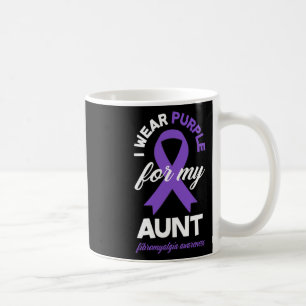 Mug Portez du violet pour ma tante Sensibilisation à l